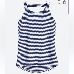 LOVEAPPELLA Lolah Stripe Halter Knit Top STITCH FIX Size XL